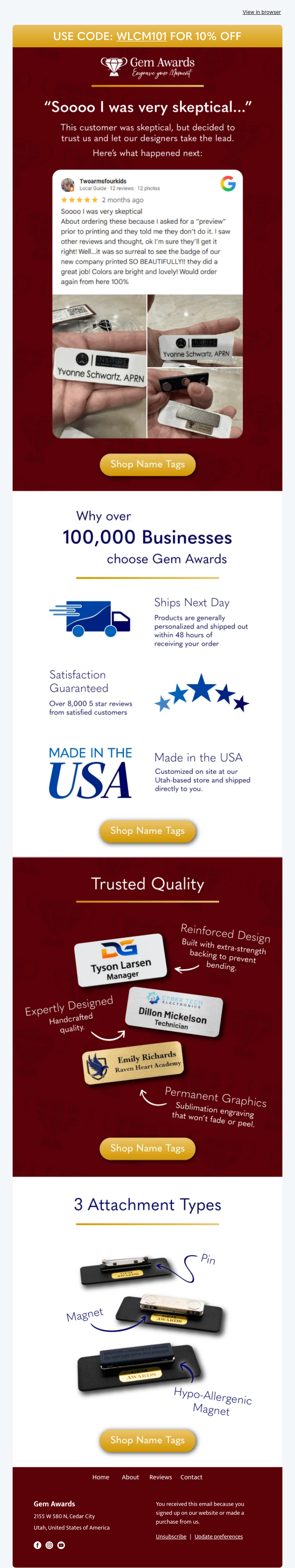 Email 2 Review